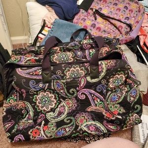 Vera Bradley 3 pocket large tote